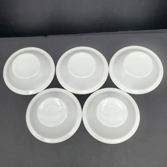 Corning White Dessert Fruit Dip Sauce Berry Condiment Prep Bowls - Picture 8 of 8